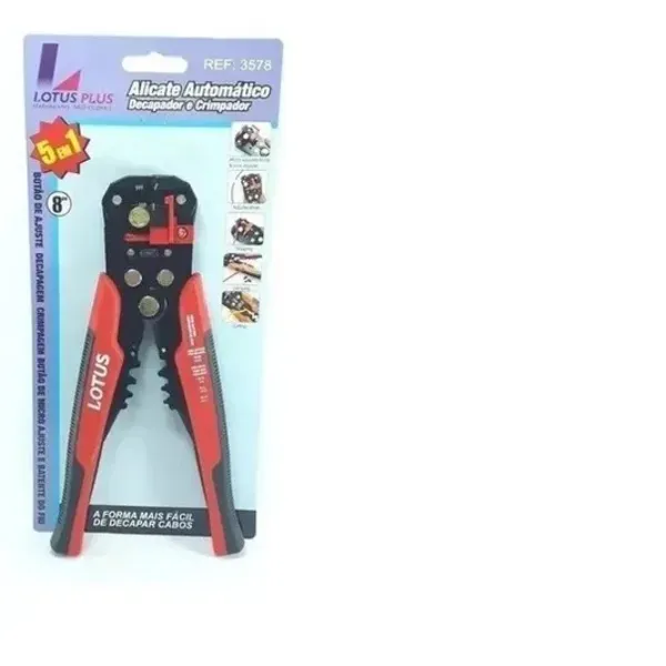 Alicate Decapador Crimpador Automatico 8