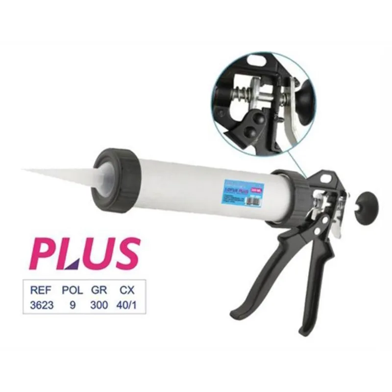 Pistola Fechada Para Aplicar Silicone 3623 Lotus