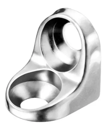 SUPORTE PRATELEIRA NIQUELADO 13x13mm - Cia da Ferramenta