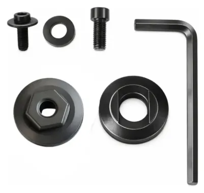 Kit Parafuso e Flange para Serra Mármore - Cia da Ferramenta