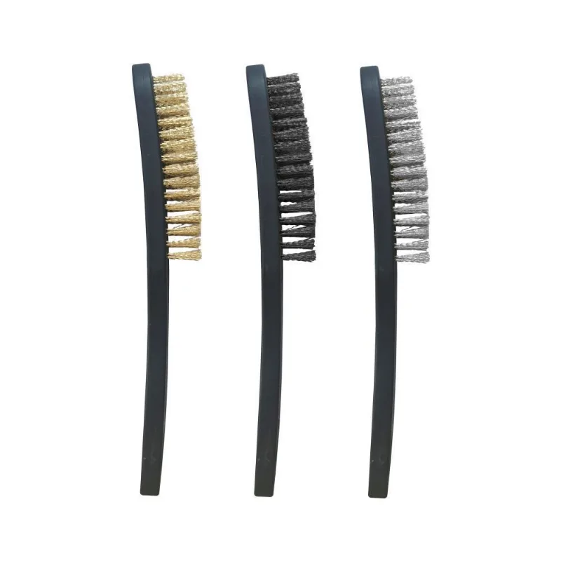Escova De Aço Cb Plast 29cm Flex C/3