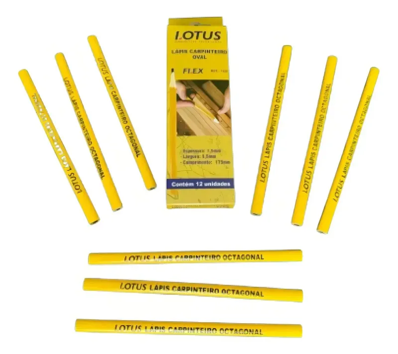 LAPIS CARPINTEIRO OVAL FLEX LOTUS