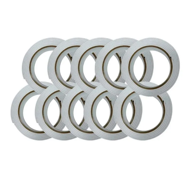Kit 10 Fita Dupla Face Acm 1.5m 19x2.4mm Plus 1/1