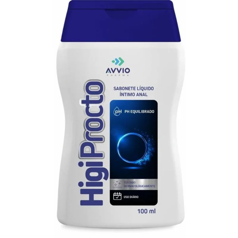 Sabonete Líquido Íntimo Anal Higiprocto Avvio 100ml