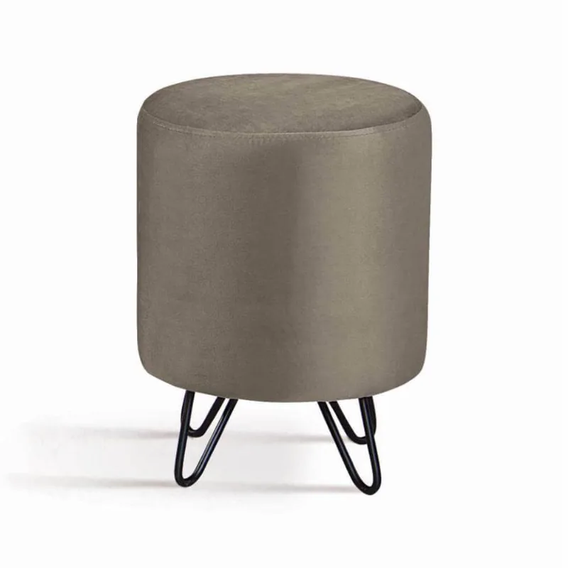Puff Rolha Fendi Base Aço