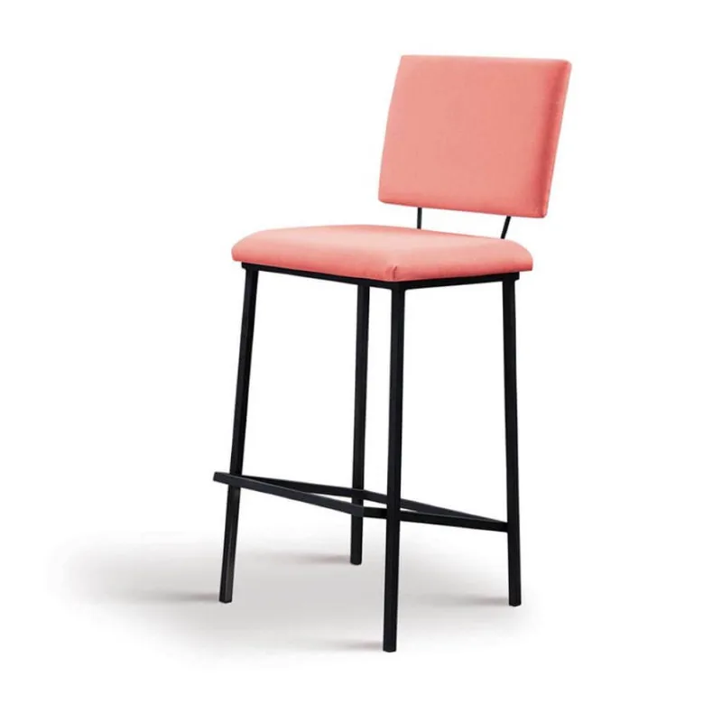 Banqueta Marcele Linho Coral T1077