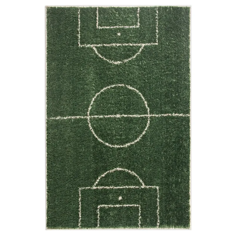TAPETE JAZZ KIDS FUTEBOL - 1,00 X 1,50 - VERDE MUSGO