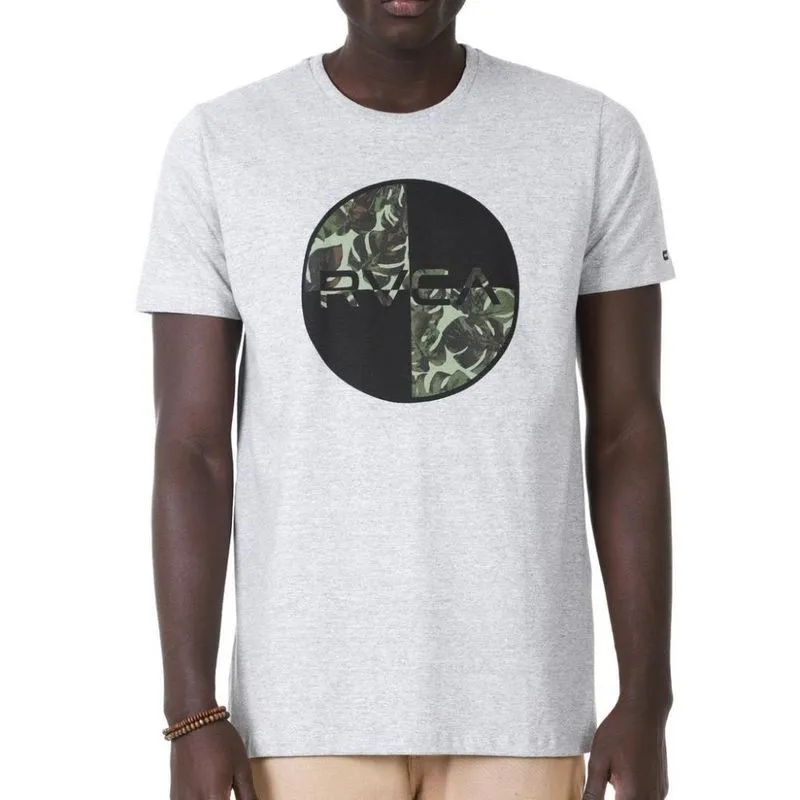 Camiseta RVCA Motors Mix II Cinza G