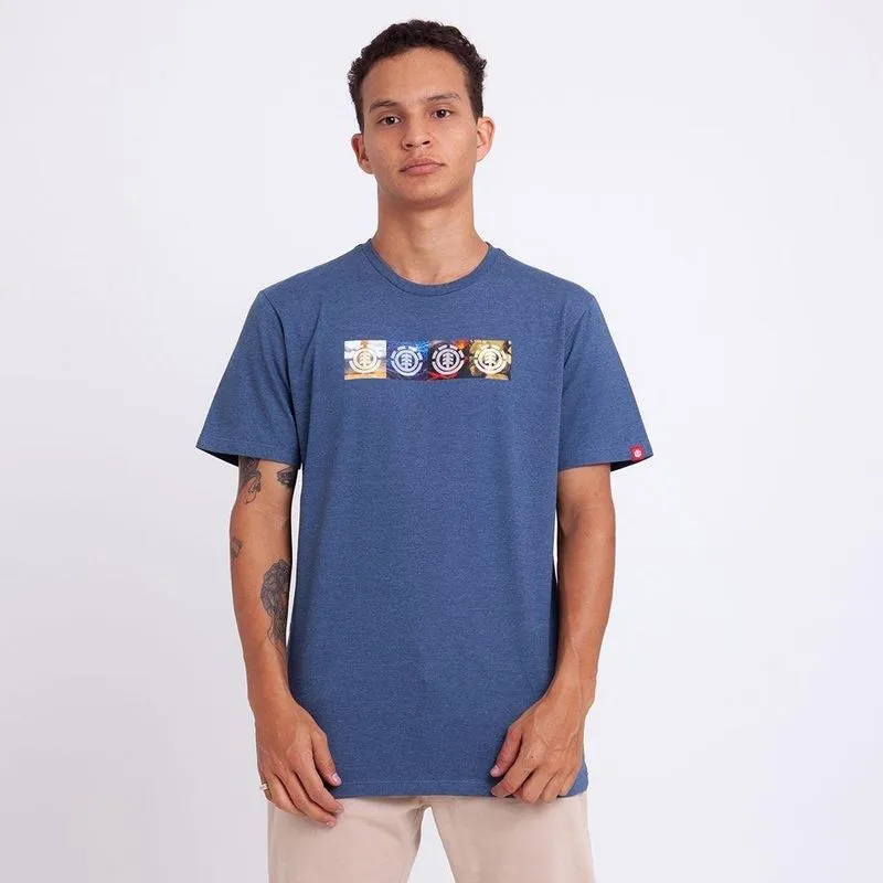 Camiseta Element Horizontal Seasons National Geographic Azul G
