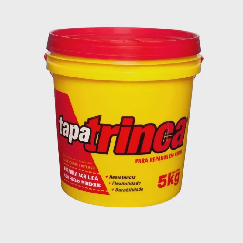 Massa Tapa Veda Trinca Fissura Parede Bricolagem 5 Kg