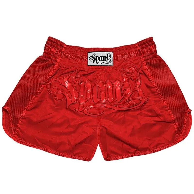 Short De Muya Thai Spank All Red - G