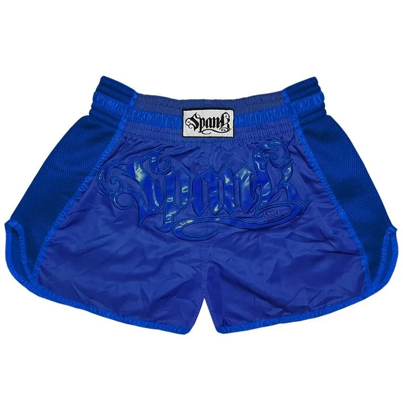 Short De Muya Thai Spank All Blue - M