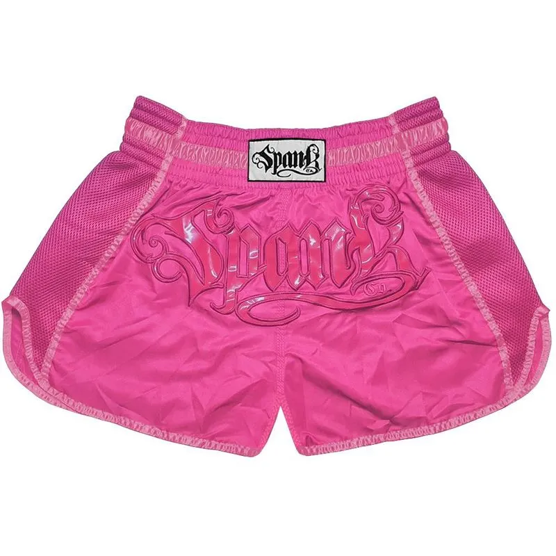Short De Muay Thai Spank All Pink - P