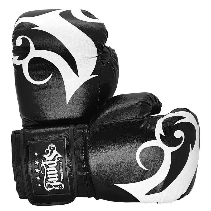 Luva De Boxe E Muay Thai Spank - Preto - 12Oz