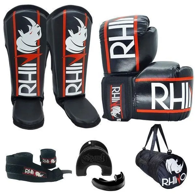 Kit Muaythai Rhino Completo - 14oz