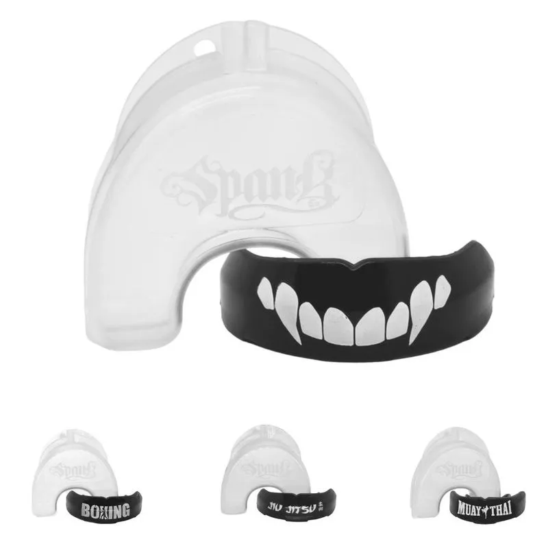 Protetor Bucal Muaythai Jiu Jitsu Boxe Vampiro Com Estojo - Spank - Vampiro