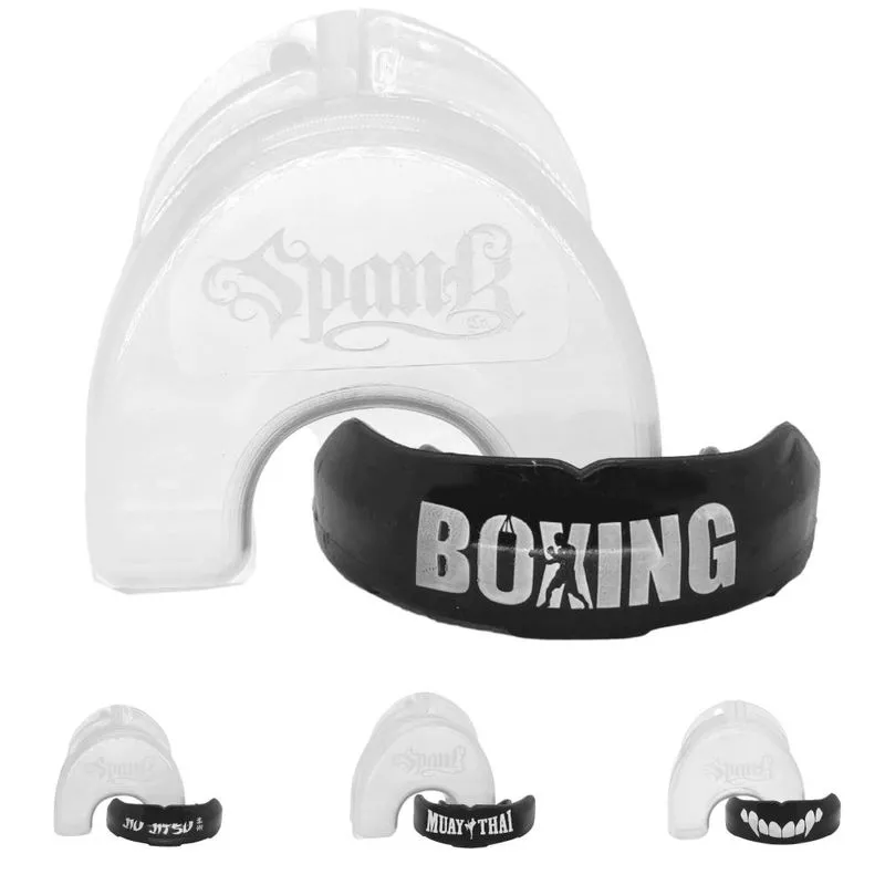 Protetor Bucal Muaythai Jiu Jitsu Boxe Vampiro Com Estojo - Spank - Boxe