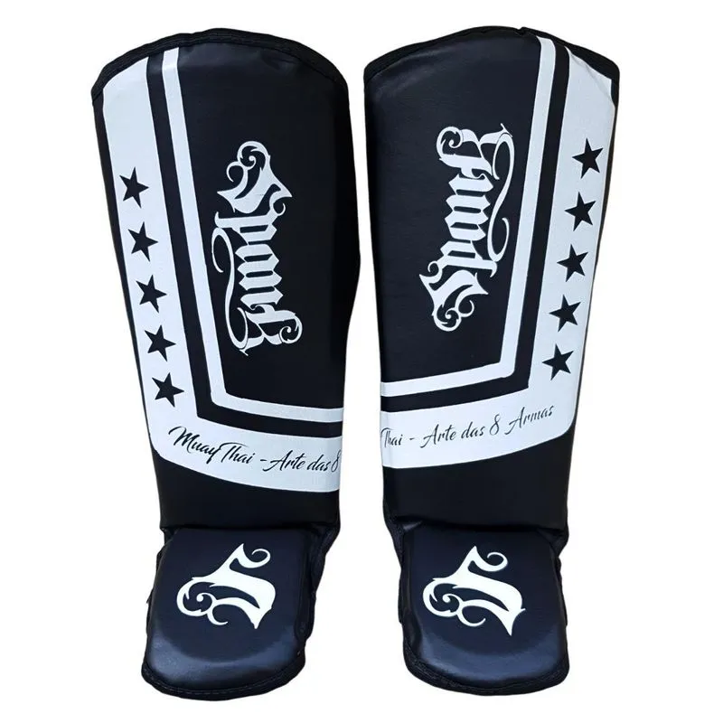Caneleira Muaythai Protetor De Canela 5 Estrelas Spank