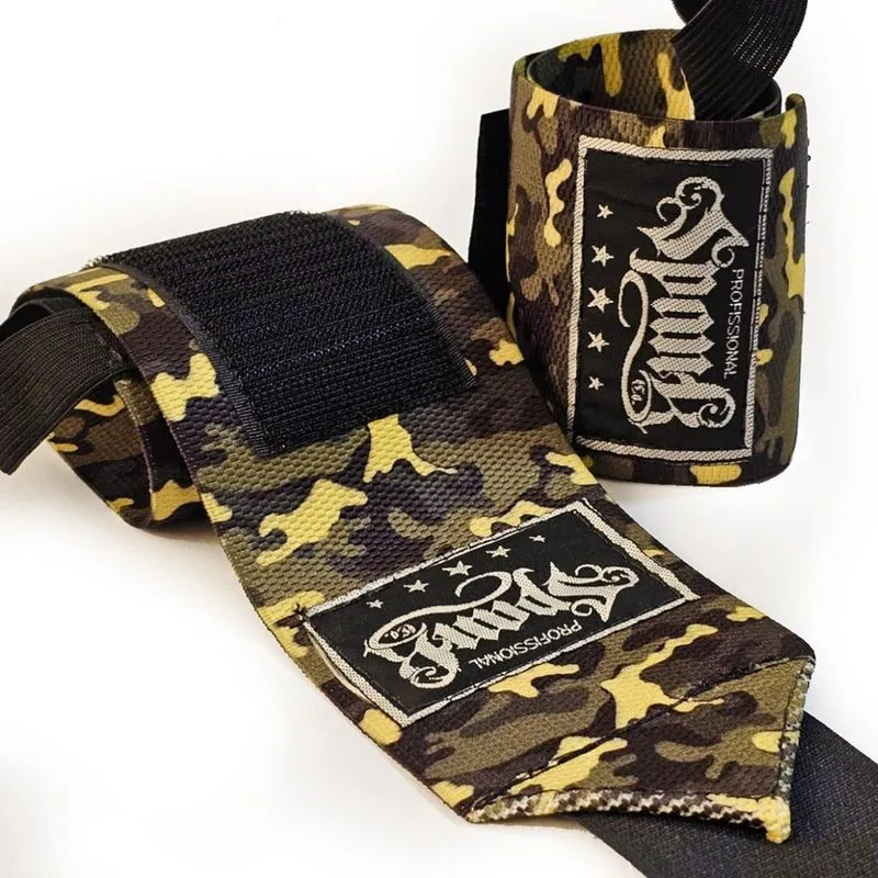 Munhequeira Elástica Alta Compressão Punho Spank Camuflada