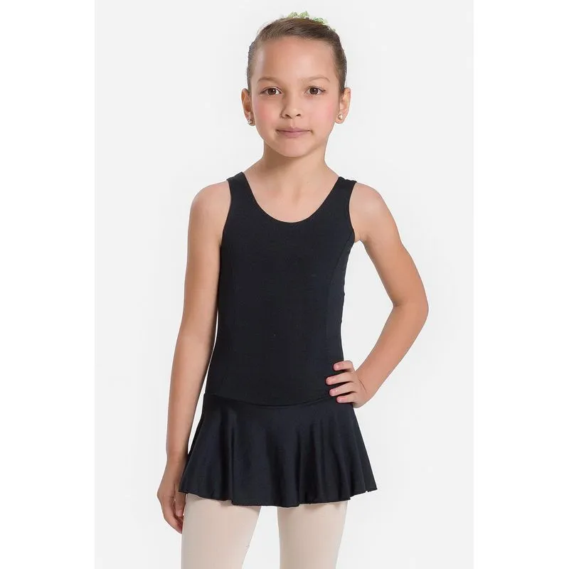 COLLANT C/ SAIA LARA INFANTIL - CLASSIC 26/27 (TAM.2-4-6) PRETO 2
