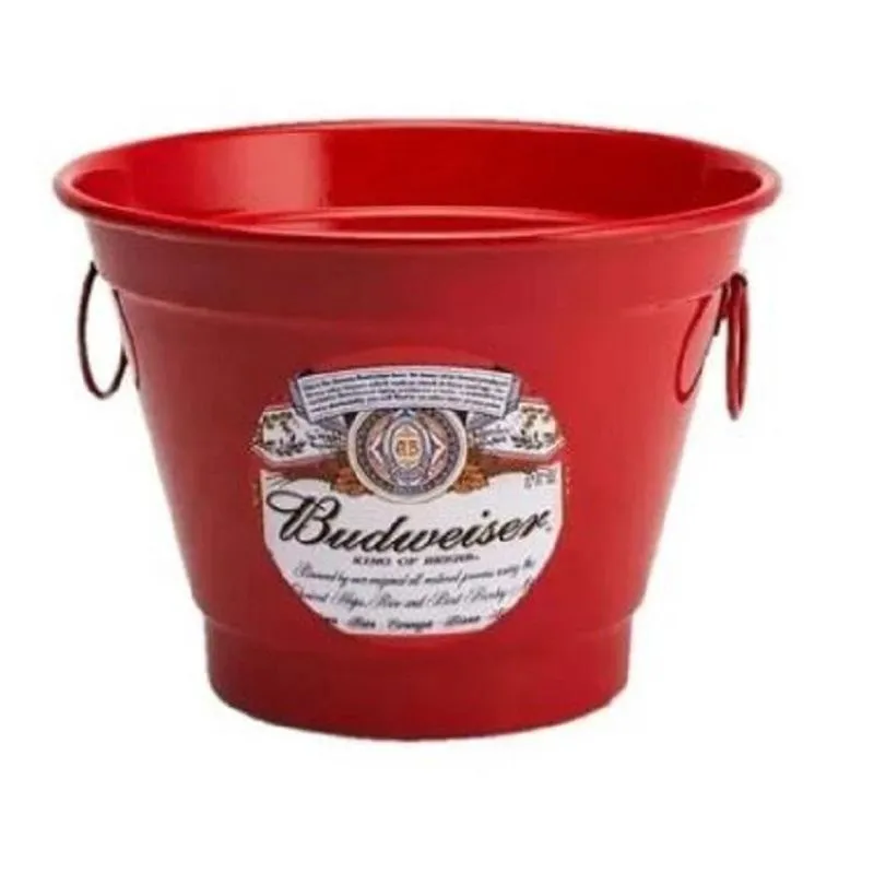 Balde De Gelo Aluminio 6,5 Litros Budweiser