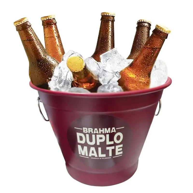 Kit Com 2 Balde De Gelo Para Cerveja Personalizado 6500ml