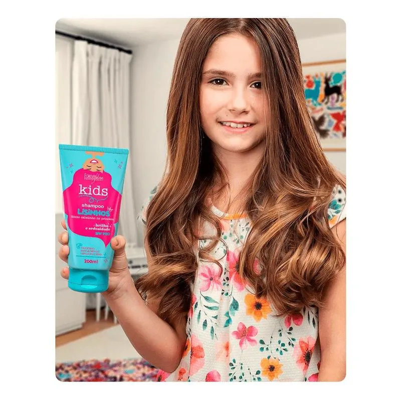 Forever Liss Shampoo Infantil Lisinho Kids Low Poo 200ml