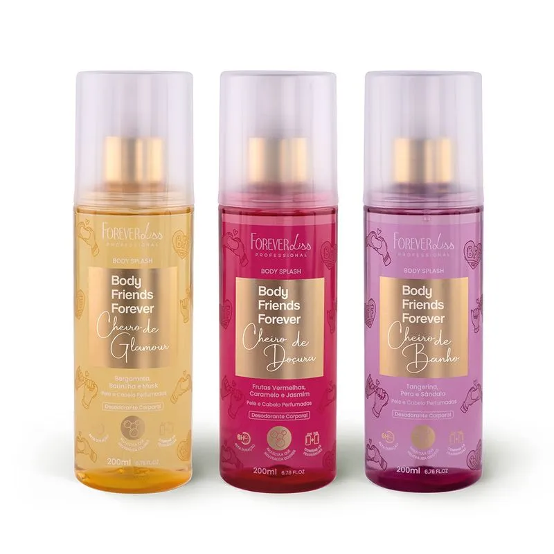 KIT BODY SPLASHS BFF FOREVER LISS Kit