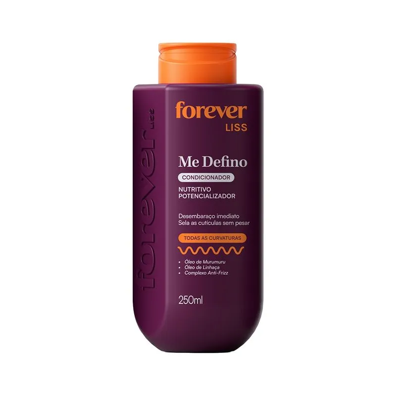 Condicionador Nutritivo Me Defino Forever Liss 250ml 1 Un