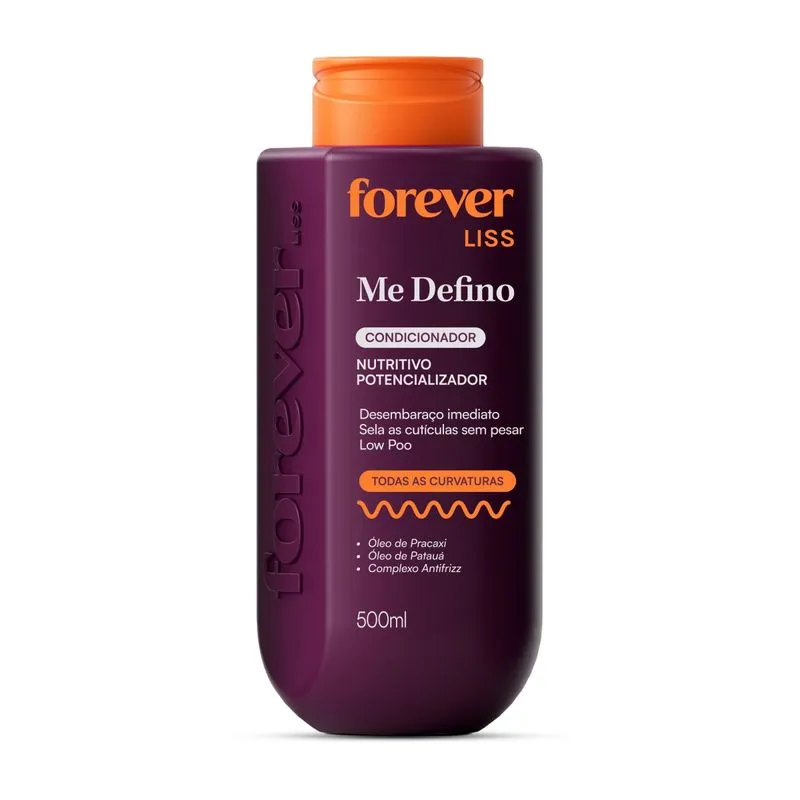 Condicionador Nutritivo Me Defino Forever Liss 500ml 1 Un