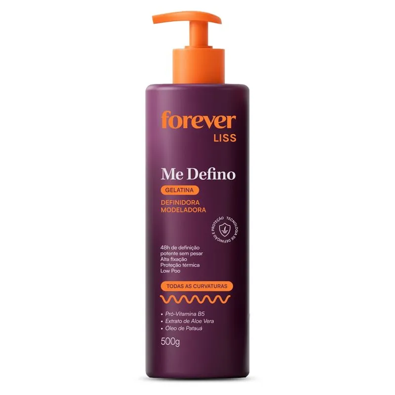 Gelatina Modeladora Me Defino Forever Liss 500g 1 Un