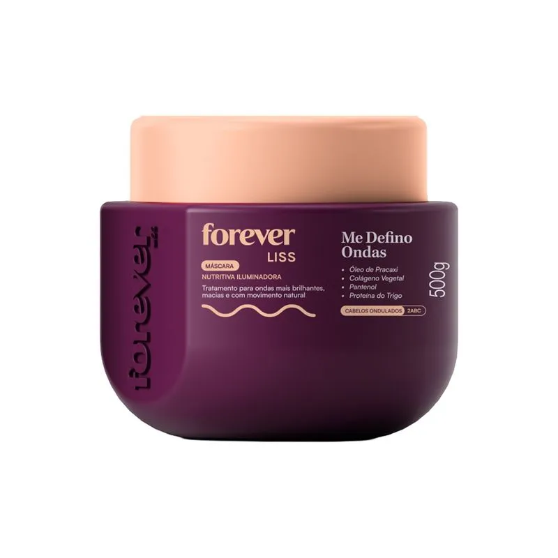 Máscara Nutritiva Me Defino Ondas Forever Liss 250g 1 Un
