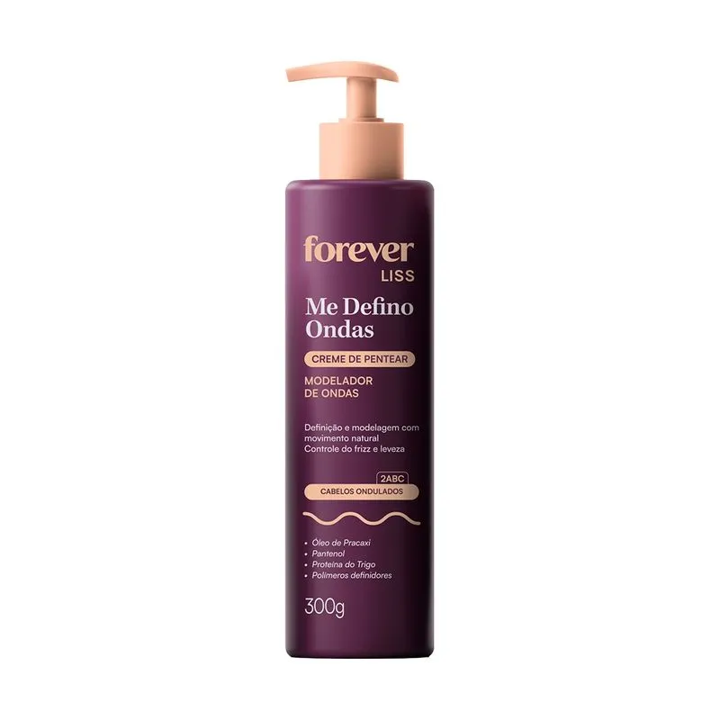 Creme de Pentear Me Defino Ondas Forever Liss 300g 1 Un