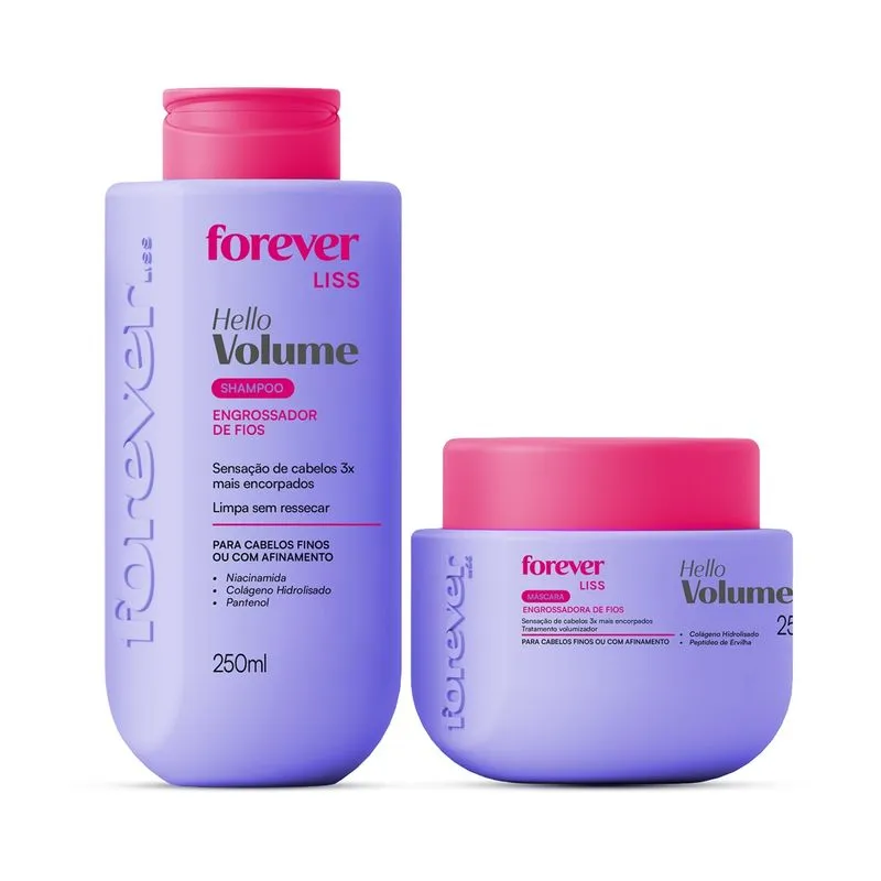 Kit Especial Hello Volume Forever Liss 1Un