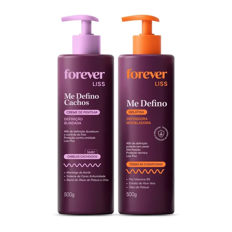 Kit Me Defino Cachos Forever Liss 1 Un
