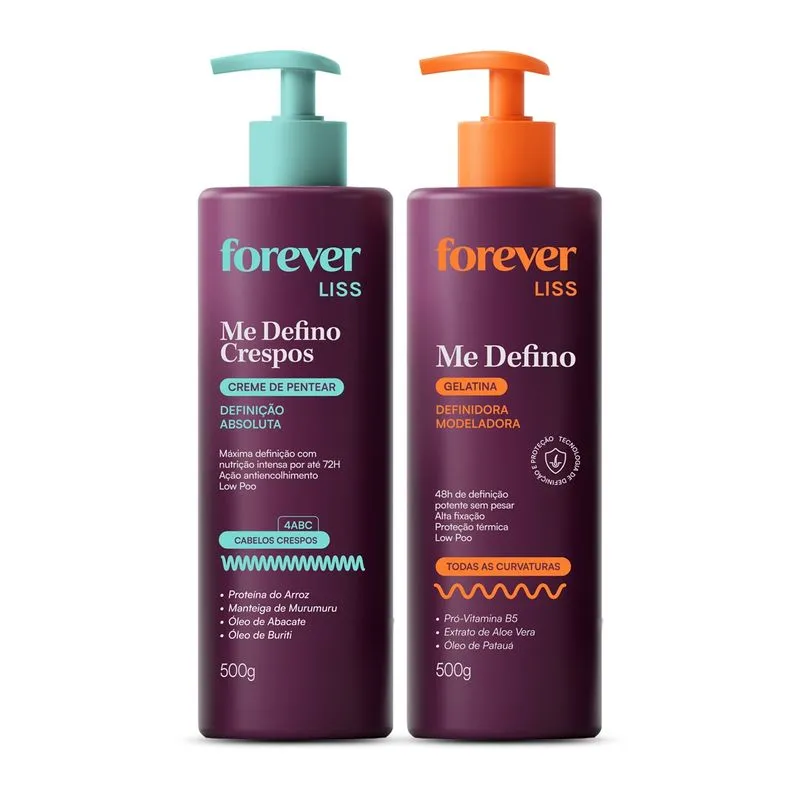 Kit Me Defino Crespos Forever Liss 1 Un