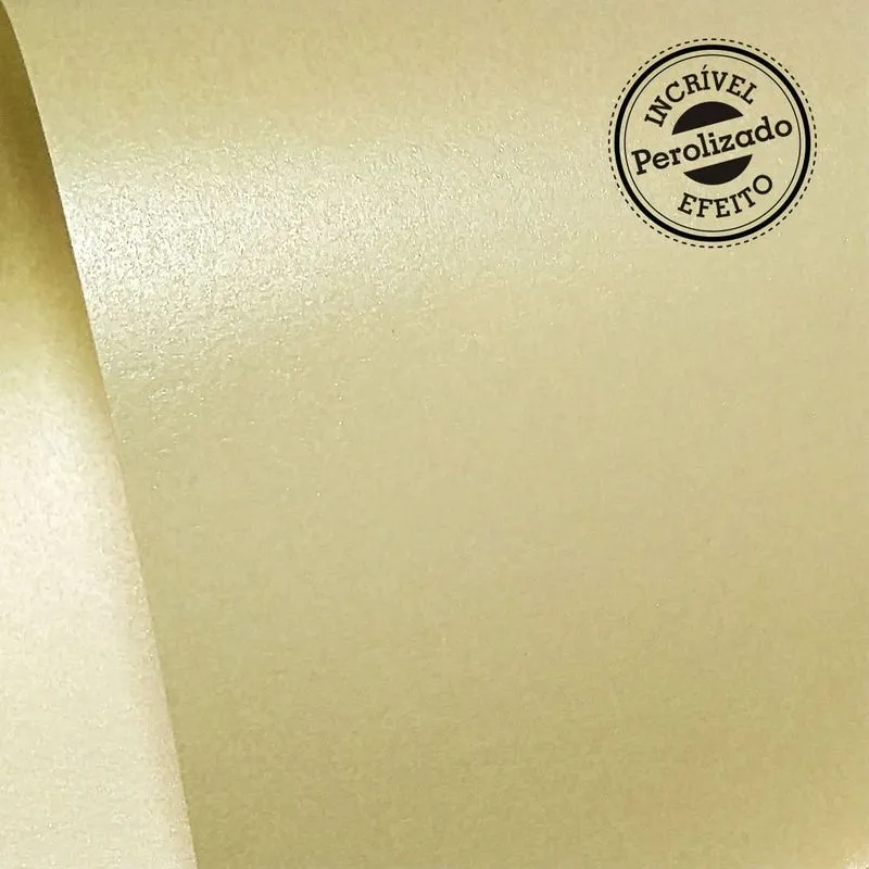 Papel Color Plus Metalico Mimo - 30,5 x 30,5 - 30 folhas - Majorca - 180gr.