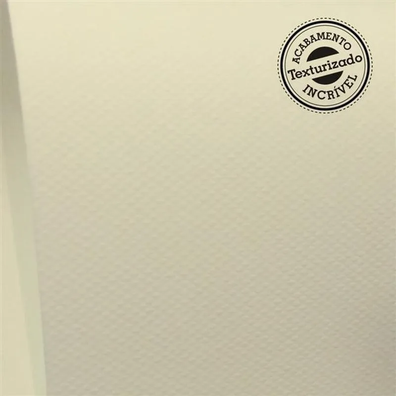 Papel Markatto Concetto Avorio 170gr - Mimo - 30,5 X 30,5 Cm - 30 Folhas