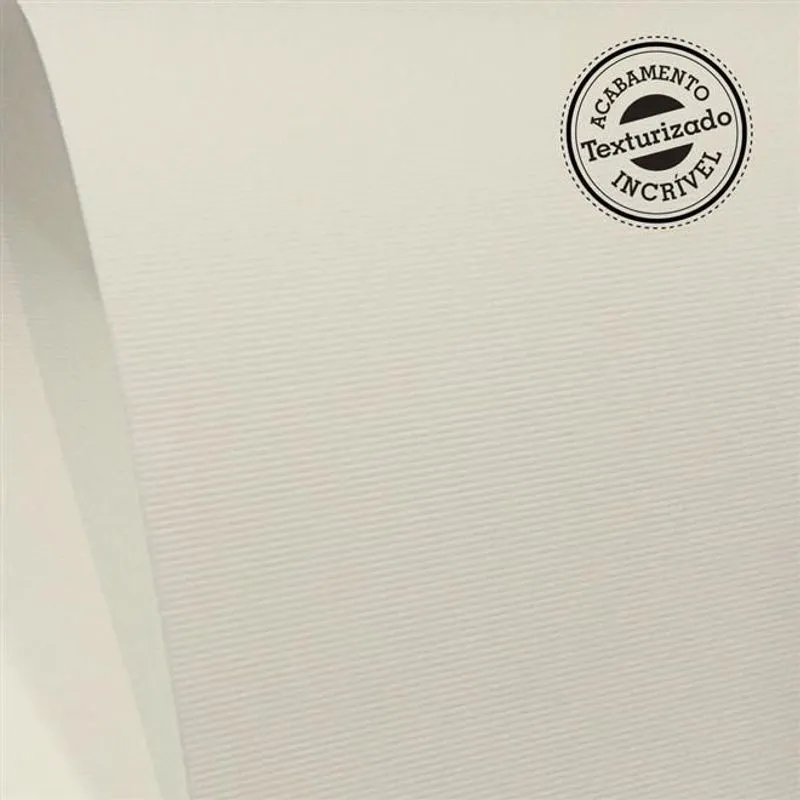 Papel Markatto Finezza Naturale 170gr - Mimo - 30,5 X 30,5 Cm - 30 Folhas