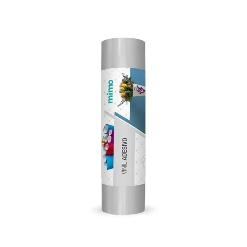 Adesivo Vinil Cinza - Mimo - 23cm X 5m