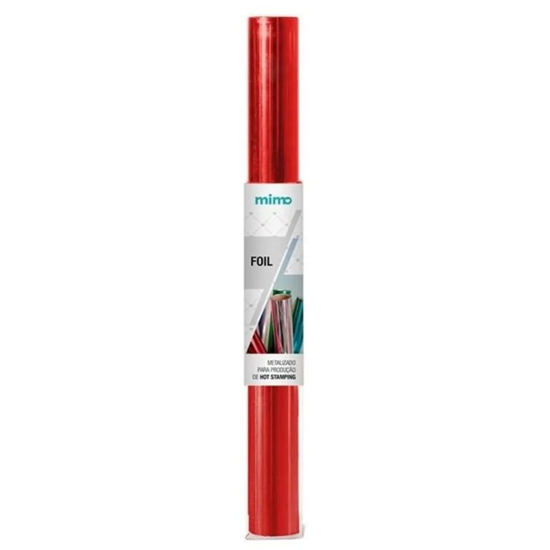 Foil Vermelho - Mimo - 31,1cm X 3,00 Metros