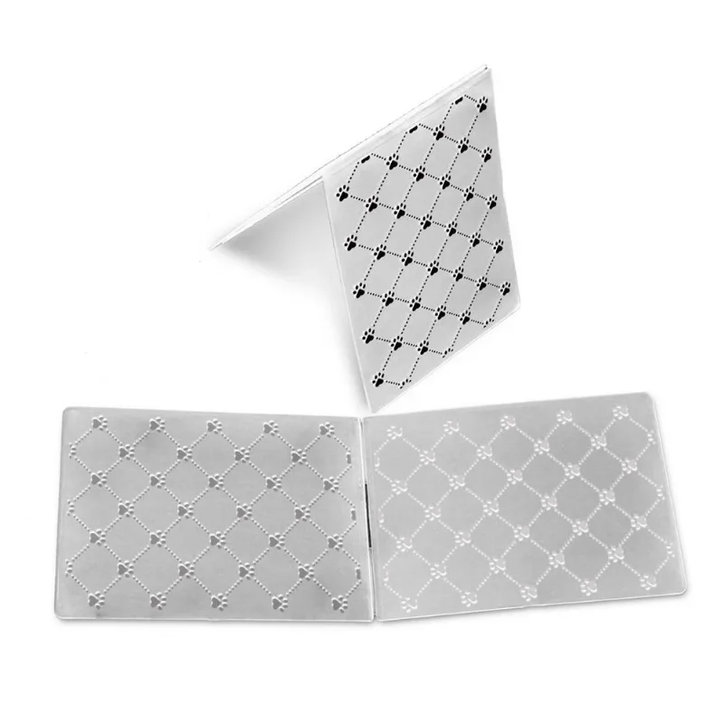 Molde Para Embossing Patinhas - Mimo - 10,6 X 15 Cm