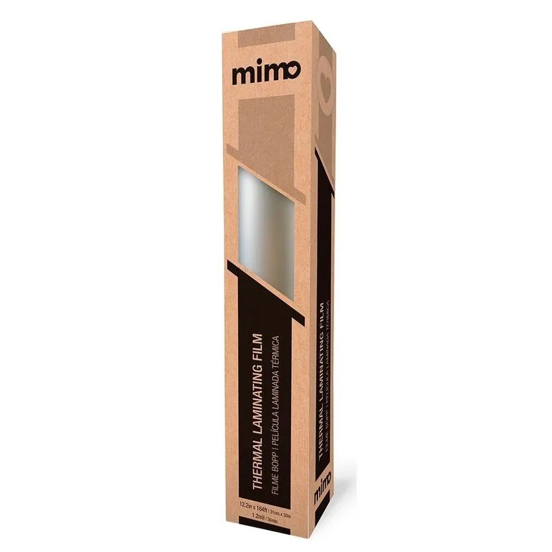 Filme bopp Fosco Aveludado Mimo 31cm x 50m 30 micras - 06068