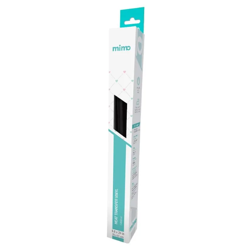 Transfer Preto Absoluto - Mimo - 25 X 61 Cm- 1 Unid