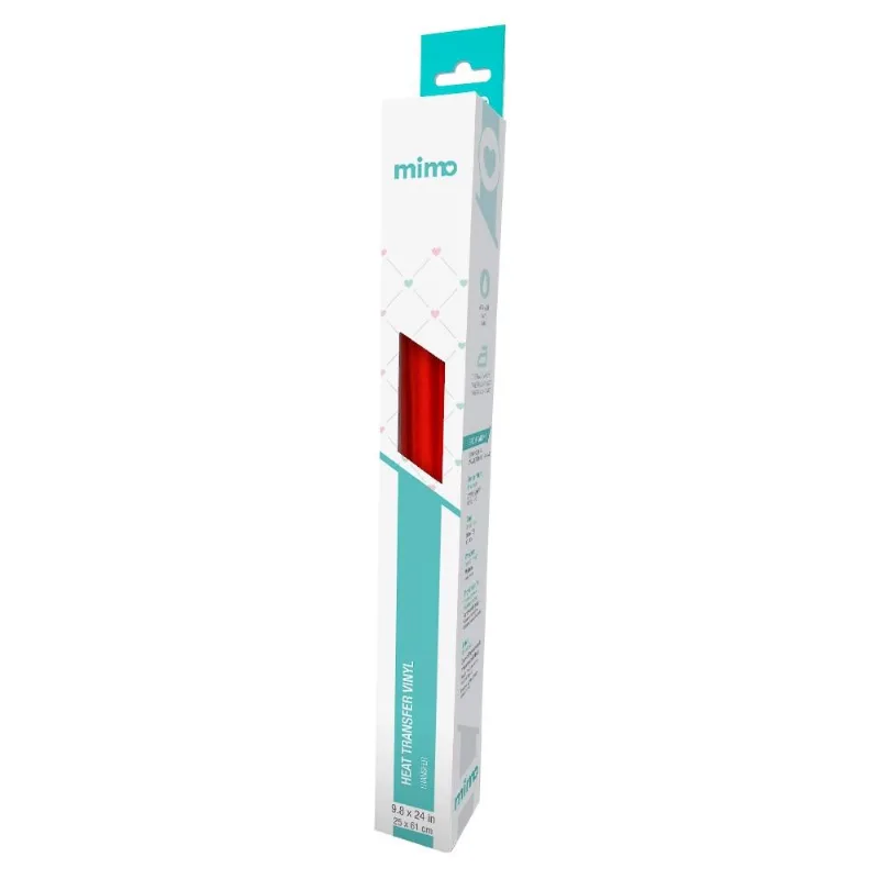 Transfer Vermelho Puro - Mimo - 25 X 61 Cm - 1 Unid