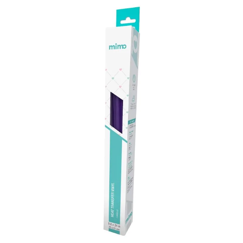 Transfer Roxo Mirtilo - Mimo - 25 X 61 Cm- 1 Unid