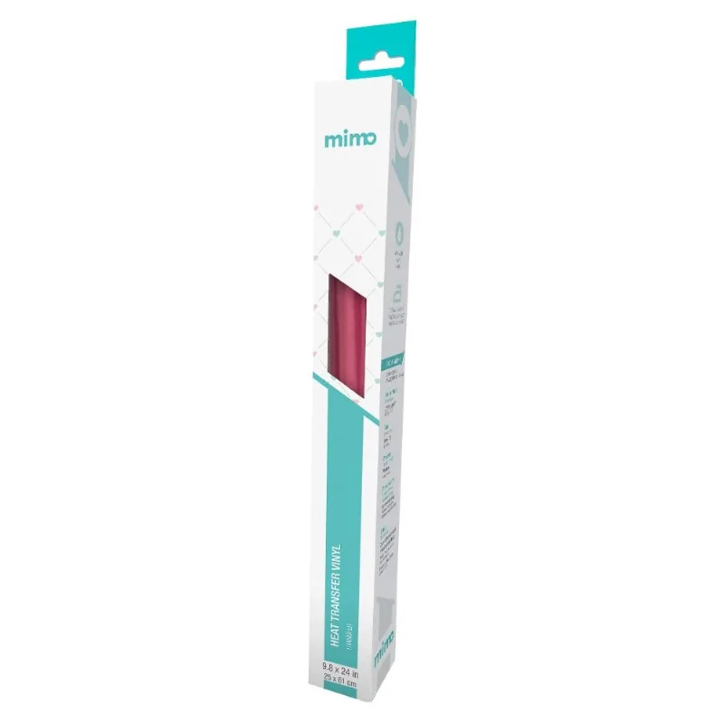 Transfer Rosa Chiclete - Mimo - 25 X 61 Cm- 1 Unid