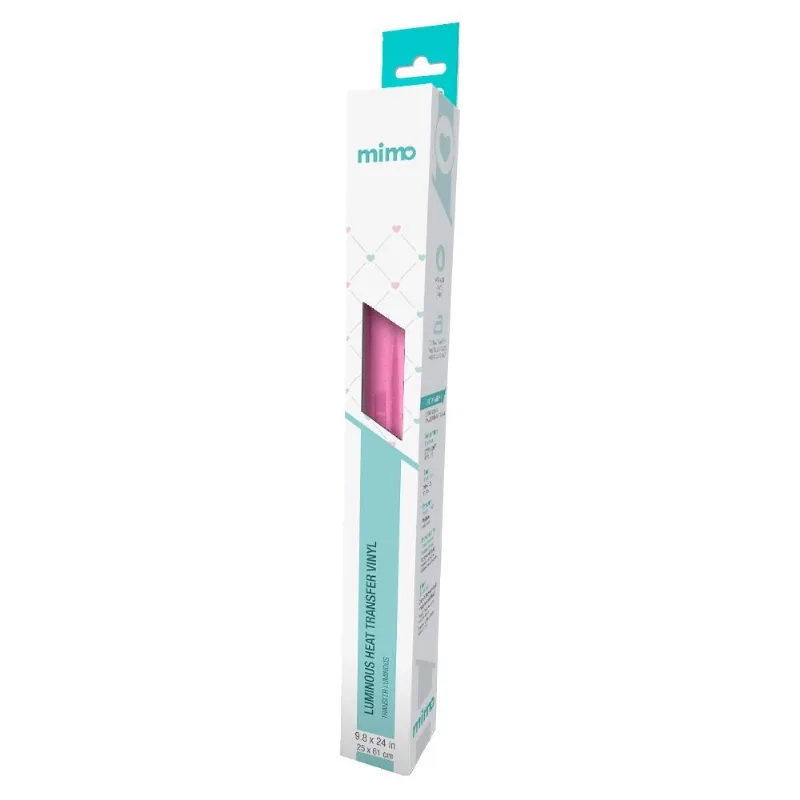 Transfer Luminous - Rosa Blush - Mimo - 25 X 61 Cm - 1 Unid
