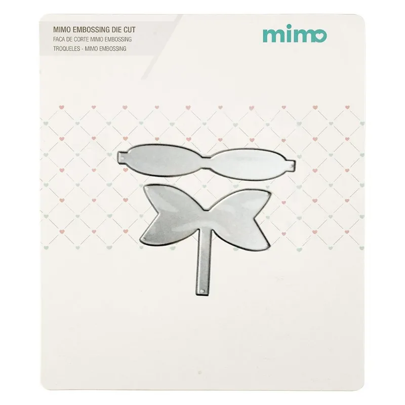 Faca De Corte Mimo Embossing - Laços - 2 Pç