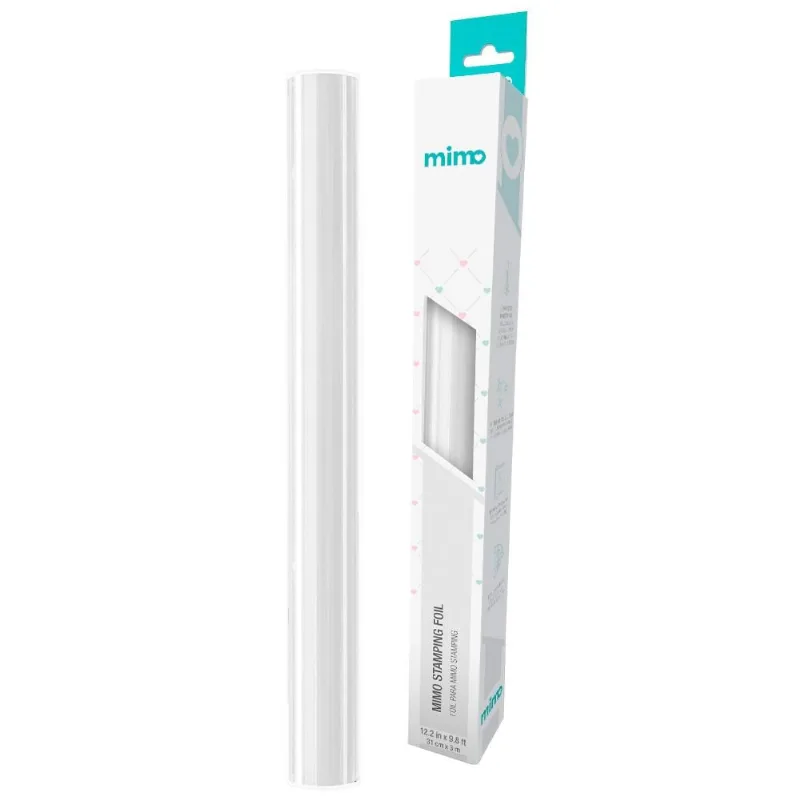Foil Branco Gloss Mimo - 36 Cm X 3 M